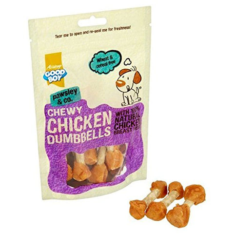 Good Boy Chewy Chicken Dumbbells 100g (PACK OF 6)