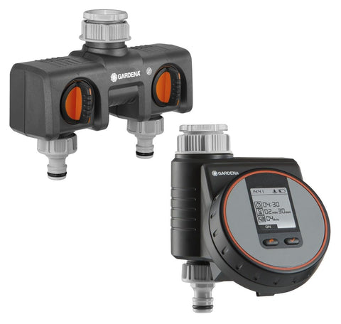 Watering Control Flex + Twin Tap Connector