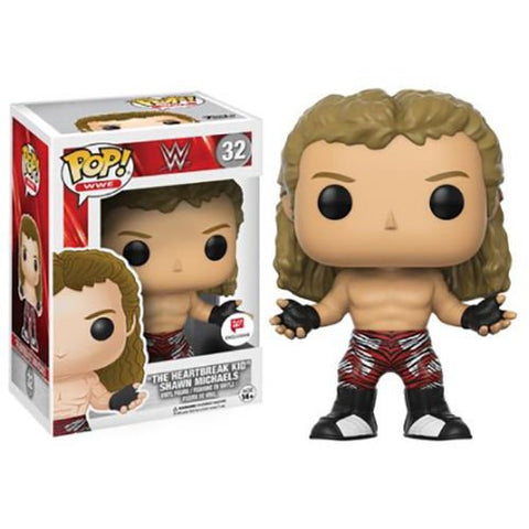 Funko Pop! WWE The Heartbreak Kid Shawn Michaels Exclusive Vinyl Figure (Bundled with Pop Box Protector CASE)