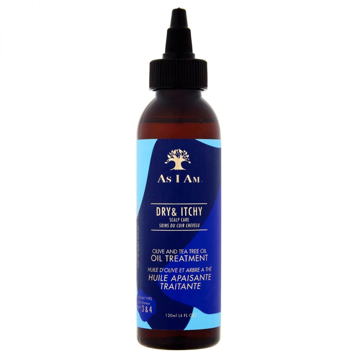 As II Am Dry & Itchy Scalp Care Olive & Tea Tree Oil Treatment (4oz)