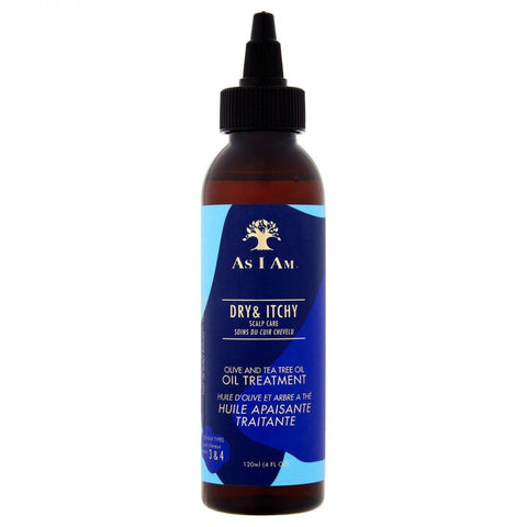 As II Am Dry & Itchy Scalp Care Olive & Tea Tree Oil Treatment (4oz)