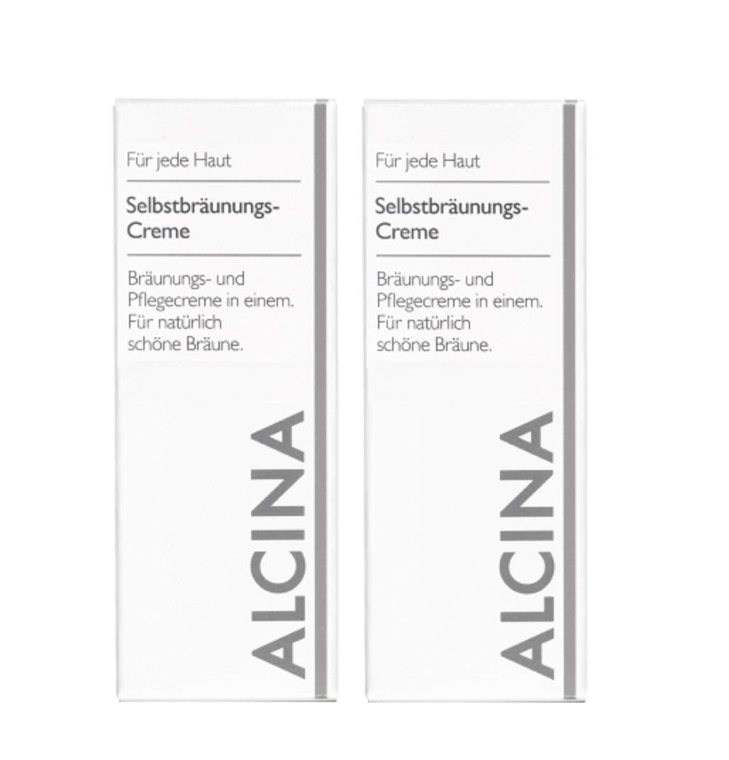 Alcina Self-tanning cream, 2 x 50 ml.