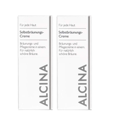 Alcina Self-tanning cream, 2 x 50 ml.