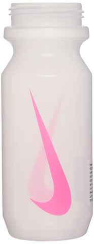NIKE WATER BOTTLE BIG MOUTH 22oz-CLEAR/PINK
