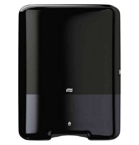 Tork Singlefold Hand Towel Wall Mounted Dispenser Black H3, Elevation Range, 553008