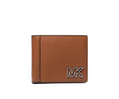 Michael Kors Men's Cooper Leather Billfold Wallet in Luggage/Brown