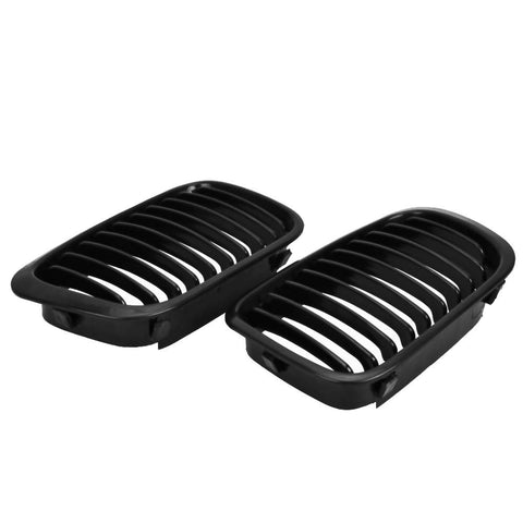 Astra Depot Matte Black Kidney Grill Grille Compatible For BMW E46 320i 323i 325i 328i 330i 1998-2001