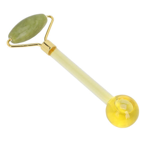 Face Massage Globes for Facials, Facial Globes for Daily Beauty Routines, Tighten Skin, Reduce Puffiness and Headaches and Enhance Circulation (Type A)