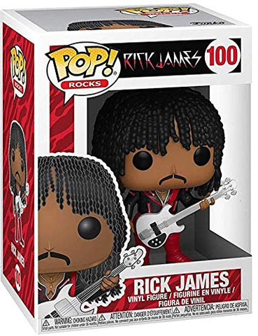 Funko Rocks: Rick James - Superfreak Pop! Vinyl Figure (Includes Compatible Pop Box Protector Case)