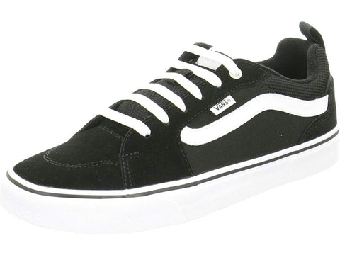 Vans Men's Filmore Trainers, Suede Canvas Black White, 9 UK