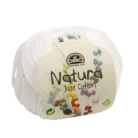 DMC Natura Yarn, 100% Cotton, Ibiza N01, 9 x 9 x 7 cm