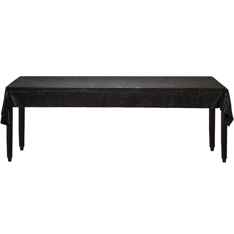 Amscam Jumbo Roll Party-tablecovers, 40" x 250', Black