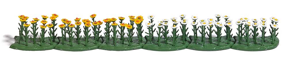Busch 1243 Oxeye Daisies 70/HO Scale Scenery Kit