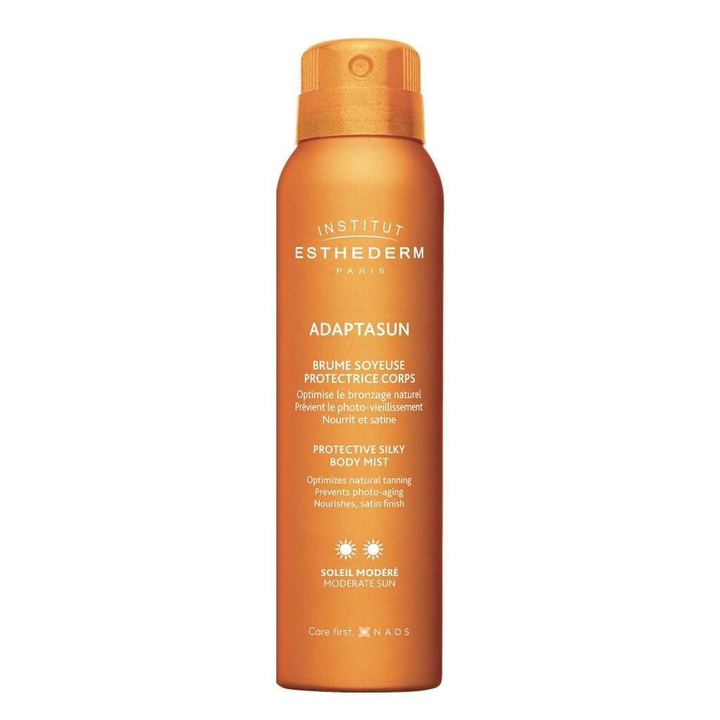 Institut Esthederm Adaptasun Body Mist Sun Cream Spray, Moderate Sun Protection for Body 150ml