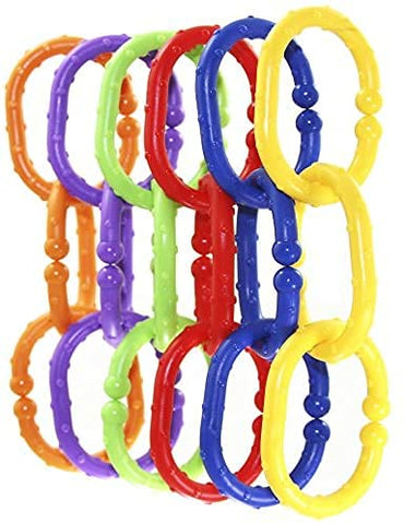 Nuby Linkables Baby Teething Toys (32 Pack)