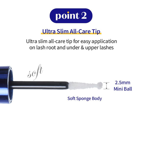 ETUDE Power Eyelash Ampoule (1+1) 2ea SET (1.31fl.oz) | Easy and Comfortable Daily Eyelashes Serum | Eyelash Growth Enhancer with Natural Growth Peptides for Long, Thick Lashes | K-beauty