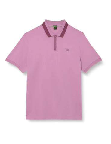 BOSS Men's Paddy 3 Polo, Light/Pastel Purple531,