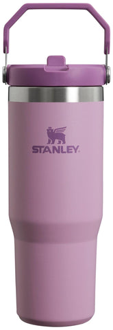 Stanley IceFlow Stainless Steel Tumbler - Vacuum Insulated Water Bottle for Home, Office or Car Reusable Cup with Straw Leak Resistant Flip Cold for 12 Hours or Iced for 2 Days, Lilac, 30 OZ / 0.89 L