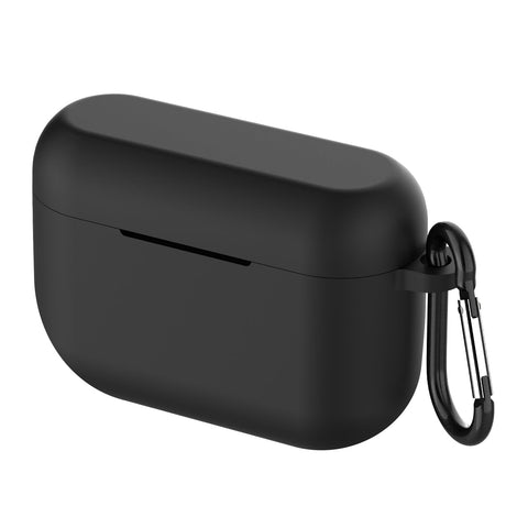 GEEKRIA Silicone Case Cover Compatible with Jabra Elite 10, Elite 10 Gen 2 True Wireless Earbuds, Protective Earphones Skin Cover with Keychain Hook, Charging Port Accessible, Front LED Visible