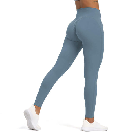 Women Gradient Swimming Pants Full Coverage High Waist Surfing Uv Sun Protection Swim Leggings M