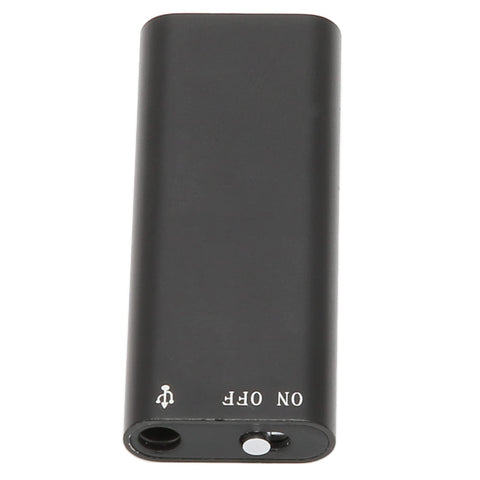 Voice Recorder HD, Activated USB Charging Voice Recorder with Noise Reduction Playback Mini Sound for Meetings Interviews Neutral English Black 16GB (Store Recording 192 Hours) (Neutral English,