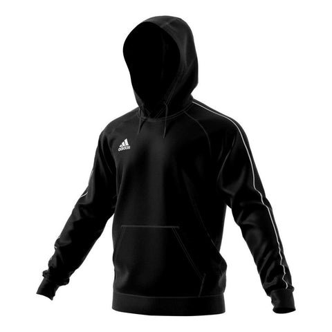 Adidas Kids Core 18 Hoody, Black/White, Size 128