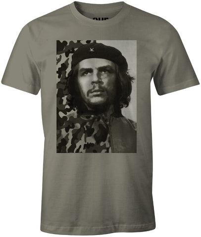 Che Guevara Men's MECHEGDTS009 t Shirt, KAKI, L
