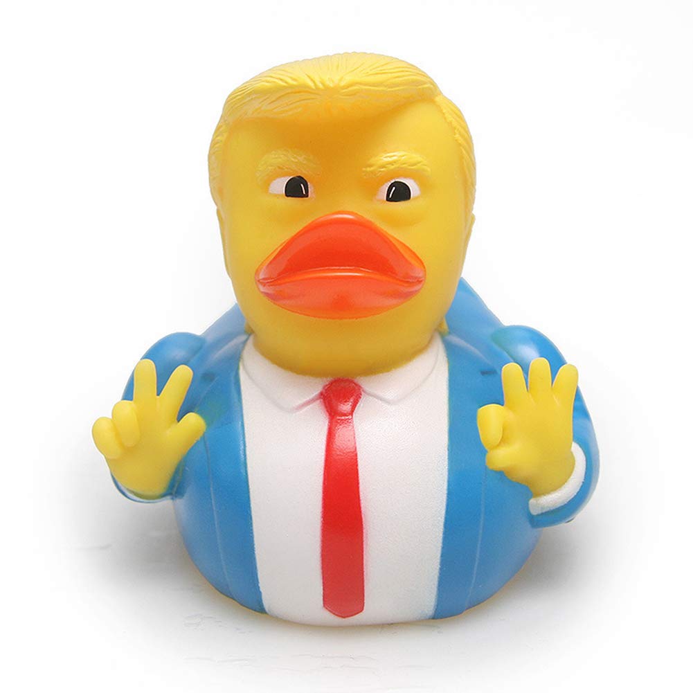 URFEDA Bathtub Rubber Duck Baby Bath Toy PVC Rubber Duck Squeeze Toys Bath Ducks Cartoon Funny Toy Duck Bath Toys Baby Gift
