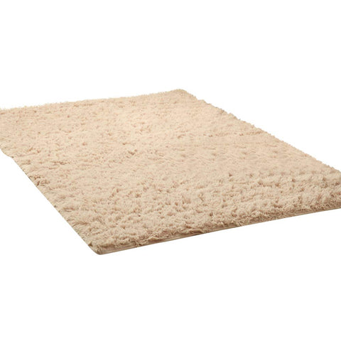 Kekon Ultra Soft Indoor Modern Square Area Rugs Fluffy Non-Slip Floor Carpets Silky Mat for Living Room Bedroom Kids and Baby Room Nursery and Pet, 1.3 * 1.3ft, Light Brown