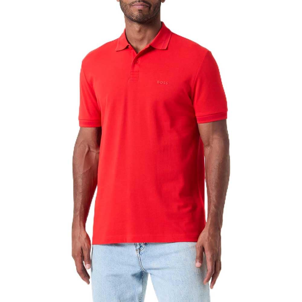BOSS Men's Pio 1, Open Red645, L
