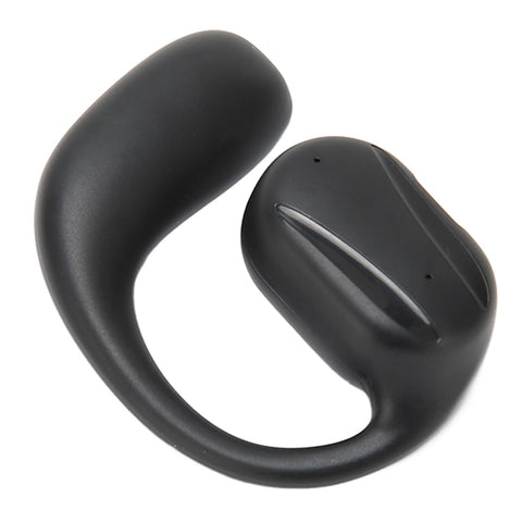 Haofy Open Ear Earbuds, Noise Reduction Ergonomic Left Ear Black Open Ear Wireless Headphones for Sports for Office