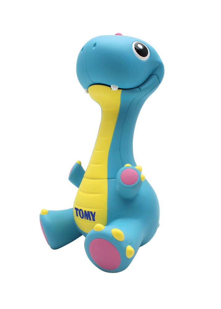 TOMY Toomies Stomp and Roar Dinosaur, Baby Musical Toy with Colours & Sounds, Baby Interactive Toy Suitable for Babies Boys and Girls from 6 Months +