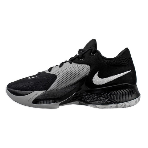 NIKE Men's Sneaker, Black White Light Smoke Grey, 11.5