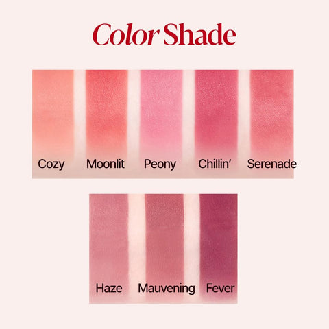 Espoir Couture Lip Tint Blur Velvet #5 Serenade 0.19oz | Natural Blurry Color Liquid Lipstick | Long-Lasting Smudge-Proof Fixing Lip Stain | Lightweight Matte Finish without Oil | Korean Lip Makeup