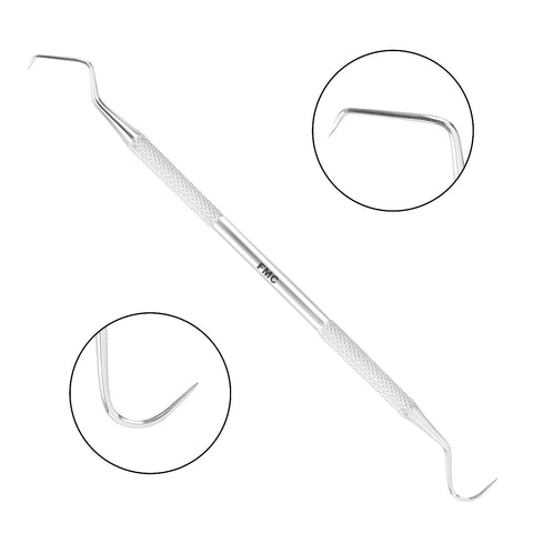 Generic 6 Pcs Dental Professional Picks for Teeth Cleaning Kit Plaque Remover for Teeth, Hygiene Set, Dental Mirror, Scraper Oral Care Kit To Remove Tartar, Silver