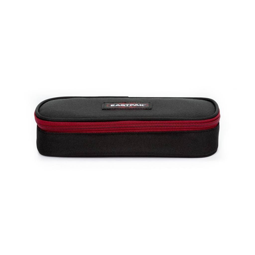 Eastpak OVAL SINGLE Pencil Case, 22 cm, Kontrast Grade Burgundy (Black)