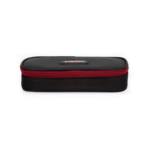 Eastpak OVAL SINGLE Pencil Case, 22 cm, Kontrast Grade Burgundy (Black)
