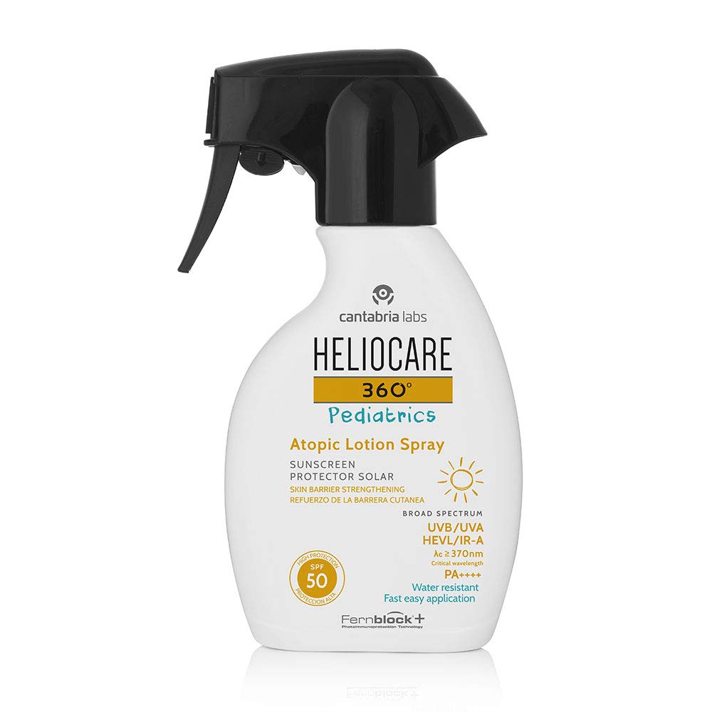 Heliocare 360ÃƒÆ’Ã†â€™Ãƒâ€ Ã¢â‚¬â„¢ÃƒÆ’Ã‚Â¢ÃƒÂ¢Ã¢â‚¬Å¡Ã‚Â¬Ãƒâ€¦Ã‚Â¡ÃƒÆ’Ã†â€™ÃƒÂ¢Ã¢â€šÂ¬Ã…Â¡ÃƒÆ’Ã¢â‚¬Å¡Ãƒâ€šÃ‚Â° Pediatrics Atopic Lotion Spray SPF50 Solare Corpo Bambini, 250ml