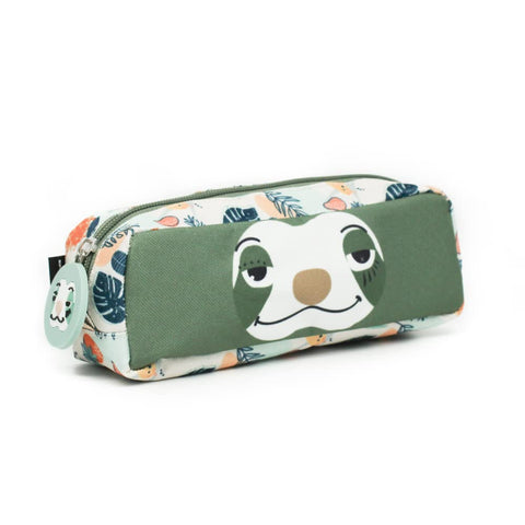 Les DÃƒÆ’Ã†â€™Ãƒâ€ Ã¢â‚¬â„¢ÃƒÆ’Ã¢â‚¬Å¡Ãƒâ€šÃ‚Â©glingos - Simple Chillos The Sloth Childrens Pencil Case - Kindergarten and Primary - Childrens Pencil Case - Practical 30133S Green, Green, Simple chillos Pencil case