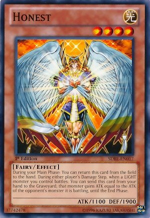 Yu-Gi-Oh! - Honest (PGLD-EN035) - Premium Gold - Unlimited Edition - Gold Rare