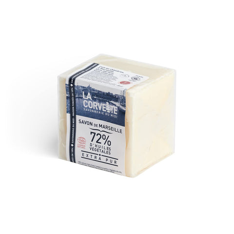 La Corvette, Cube of Marseille Soap Extra Pure Film, 200 g