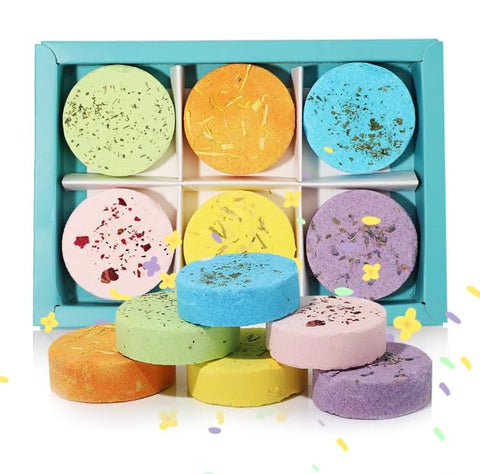 SEF Groups Shower Steamers Bomb, Aromatherapy Set - Luxurious Bath Bombs for Womens, Shower Spa Gifts with Lush Shower Bomb Steamer Experience - Ideal Cleverly Gifts for Women