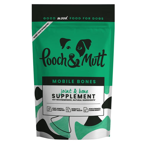 Pooch & Mutt - Mobile Bones, Supplement for Dog Joints (Comfort, Mobility and Strength), 200g
