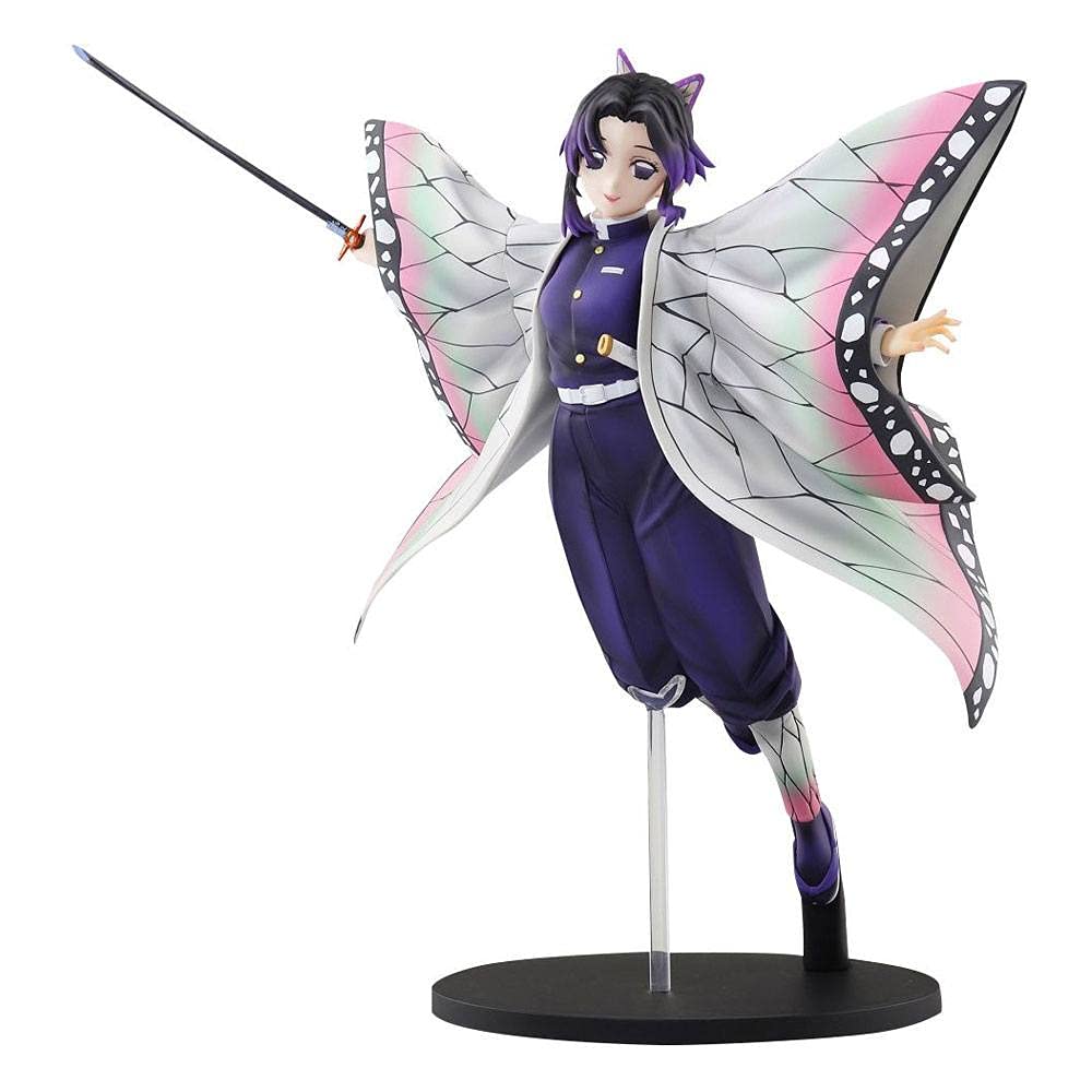 Aoshima Demon Slayer: Kimetsu no Yaiba:: Shinobu Kocho (Limited Edition Ver.) 1:7 Scale PVC Figure, Multicolor