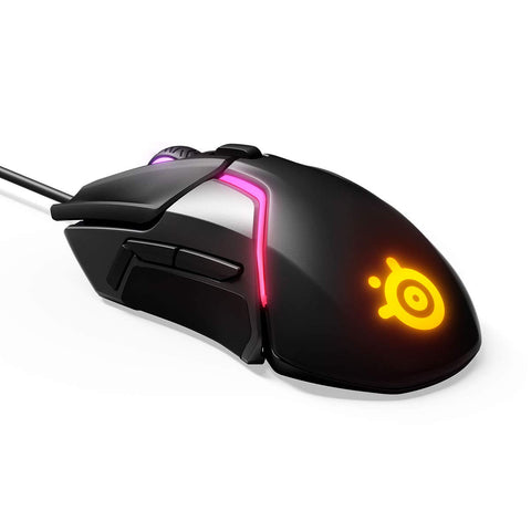 SteelSeries Rival 600 Gaming Mouse - 12,000 CPI TrueMove3Plus Dual Optical Sensor - 0.5 Lift-off Distance - Weight System - RGB Lighting
