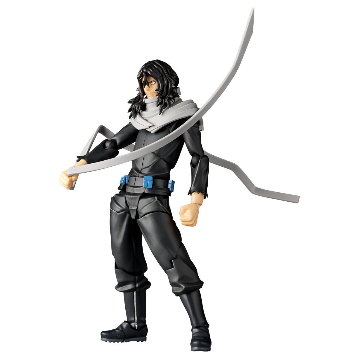 Kaiyodo Revoltech Amazing Yamaguchi My Hero Academia Shota Aizawa, Total Height Approx. 6.3 inches (160 mm), Non-Scale, PVC & ABS, Painted Action Figure