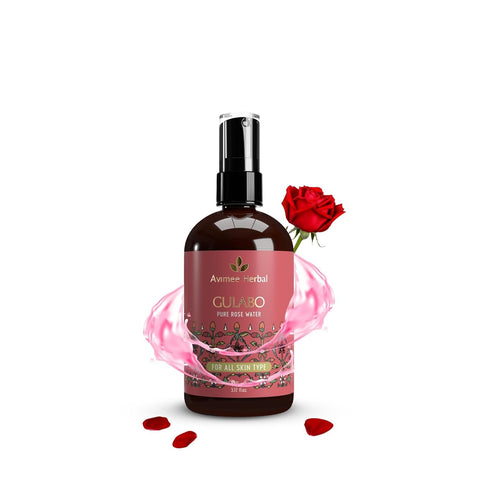 Generic Gulabo Pure Rose Water|Gulab Jal For Cleansing & Toning|Made In-House Using Proprietary Extraction Method|Paraben Free|For All Skin Types|110 Ml