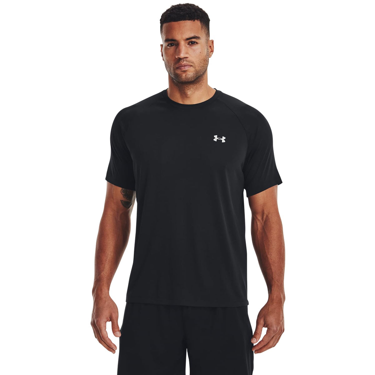 Under Armour Mens Tech Reflct Short Sleeve T-Shirt Black S