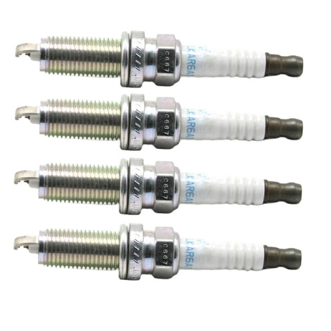 AUTO-PALPAL SPARK PLUG SET 22401-JA01B DILKAR6A-11 22401JA01B, Compatible with NlSSAN QR25DE SENTRA URVAN ALTlMA R0-GUE