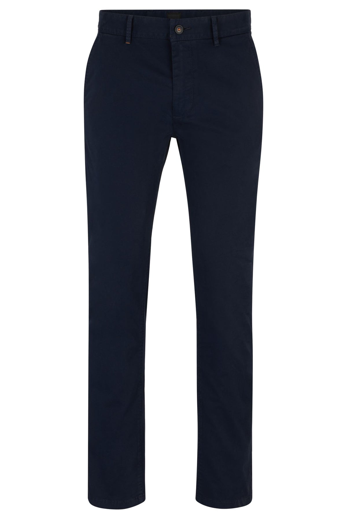 BOSS Mens Slim Trousers Navy 38W / 36L